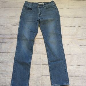 Levi's Classic Blue 505 Straight Jeans